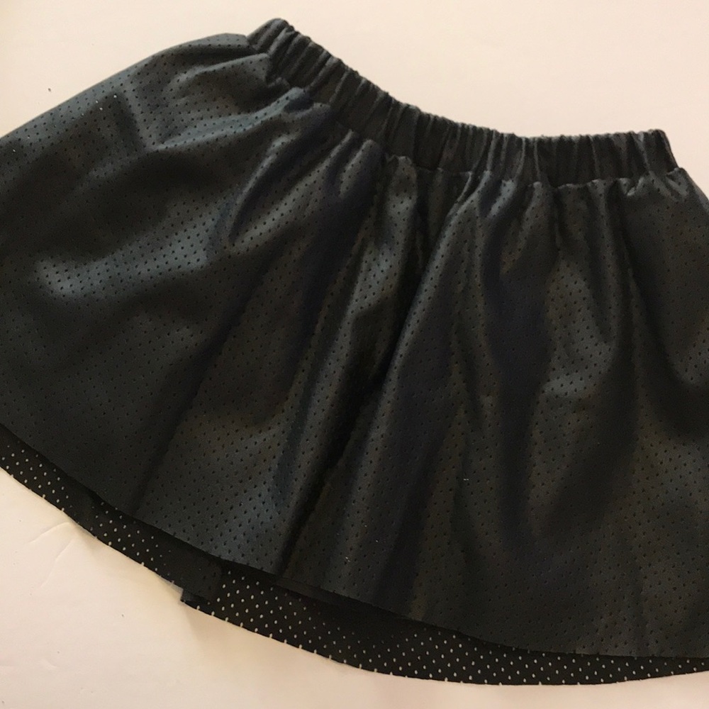 Gap kids leather skirt
